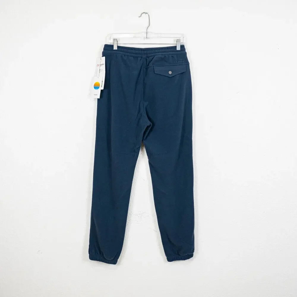 Vuori Men's Aspen Sweatpant in Ocean Blue Microfleece size Small NWT